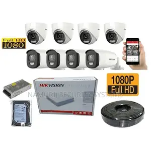 Hikvision 8-Channel 1080P Smart Hybrid CCTV Kit with 1TB HDD
