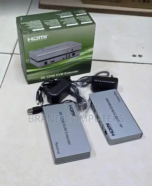 KVM HDMI Extender ya Mita 120 Kupitia RJ45 ya Sauti na Video