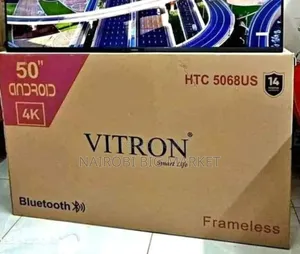 Vitron 50 Inch 4K Television with Dual Built-in WiFi