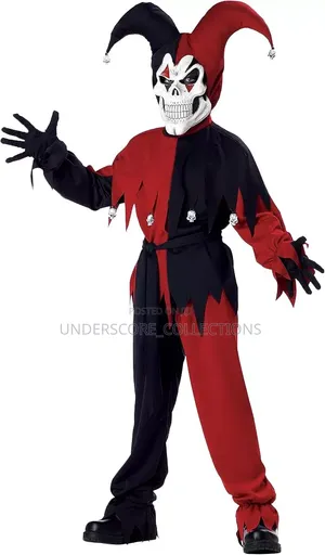 Evil Jester Children's Costume