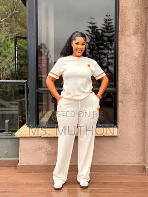 Hermès Two-Piece Wide-Leg Lounge Set