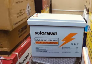 Must Lifepo4 Lithium Battery 2.5kWh 12V 200Ah