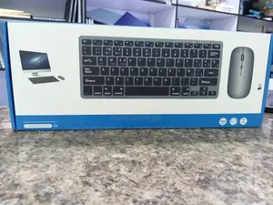 Seti ya Kinanda na Panya Isiyo na Waya Inayochajiwa USB 2.4GHz