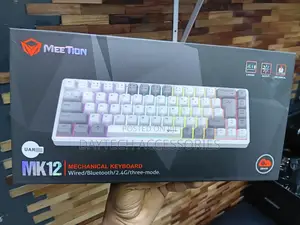 Meetion MK12 65% Kinanda Mitambo Isiyo na Waya RGB
