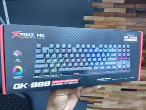 Xtrike Me GK-989A Kibodi ya Mitambo ya Michezo ya Kubahatisha ya TKL