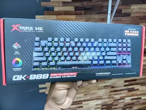 Xtrike Me GK-989A Kibodi ya Mitambo ya Michezo ya Kubahatisha yenye Mwangaza wa LED