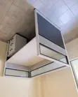 1-Person Office Workstation with Storage Cabinet - 5