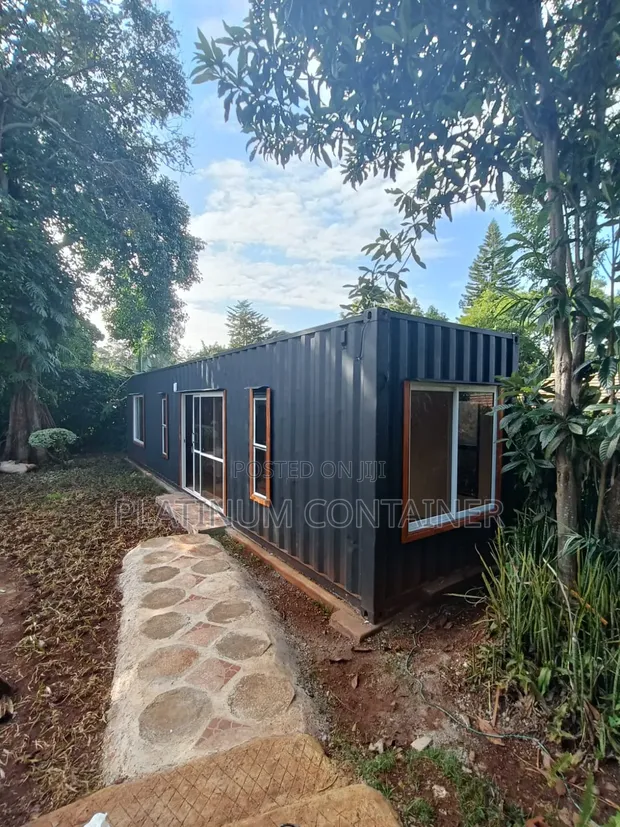 40ft Container Converted to 1-Bedroom House - 1