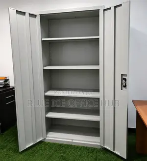 Boss Office Products Kabati la Metal la Files - Nyeupe