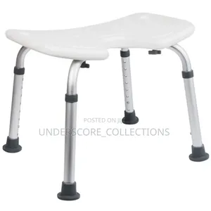 Aluminium Shower Chair with U-Shaped Cutout