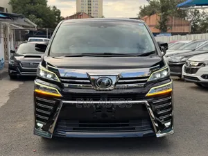 Toyota Vellfire 2019 Nyeusi