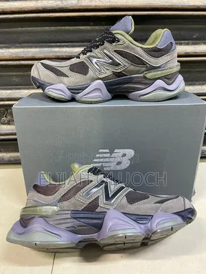 New Balance 9060 Green and Brown Sneakers