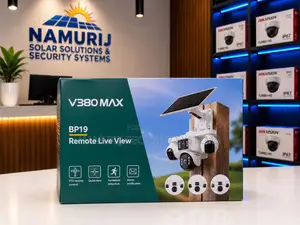 V380 Solar CCTV Camera (4/5 Lens)