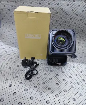 Portable Ultra HD LED Projector for Movies, Gaming, Presentations