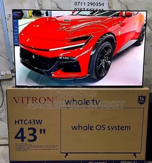 Vitron Whale 43 Inch Full HD Frameless TV