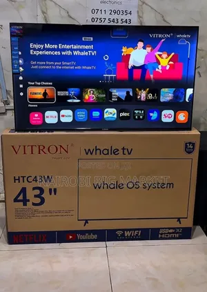 Vitron Whale 43 Inch Full HD Slim Frame TV