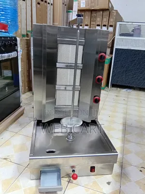 Mashine ya Shawarma ya Gesi yenye Vichomeo 3