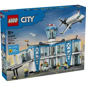 LEGO City Airport with Airplane Playset (60502)
