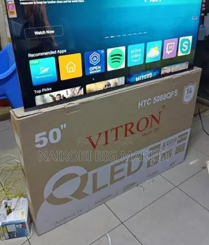 Televisheni ya Vitron 50 Inch QLED yenye Google Play Store