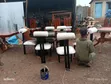 Custom Made 6 Seater Dining Set - Walnut - 2