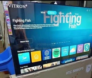 50 Inch Vitron QLED Television with Built-in Chromecast