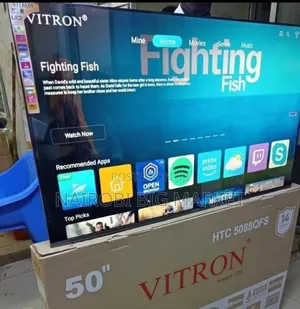 50 Inch Vitron QLED Television with Built-in Free-to-Air Decoder