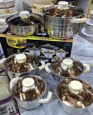 12-Piece Royal Louis Stainless Steel Sufuria Set