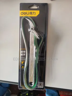 Deli 9" Belt Strap Wrench for Oil Filters & Pipes
