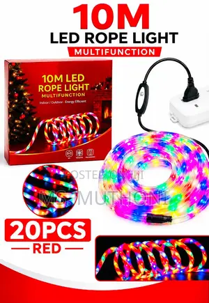 Taa ya Kamba ya RGB ya Rangi Nyingi Mita 10