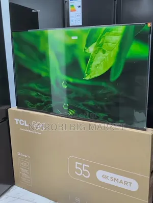 TCL 55 Inch 4K Smart TV yenye Bluetooth