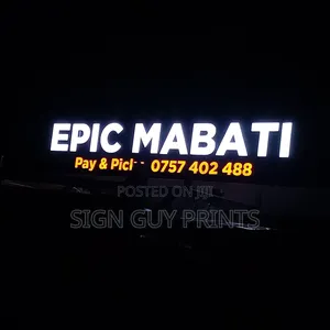 3D and 2D Signages