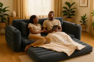 3 Seater Pull Out Sofa Bed with Electric Air Pump