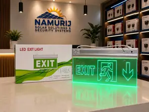 Reflective Fire Exit Sign