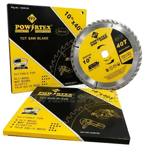 Powertex 10 Inch TCT Saw Blade 40T Circular Wood Cutting Disc