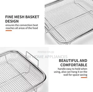 Stainless Steel Air Fryer Basket for Oven