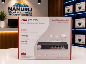 Hikvision 16-Port PoE Smart Managed Switch 130W