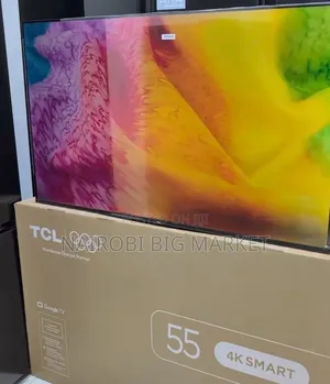 TCL 55" 4K HDR Smart TV yenye Motion Clarity