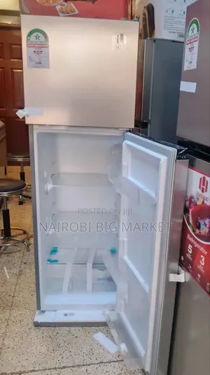 Jokofu la Hamnac Milango Miwili Lita 173