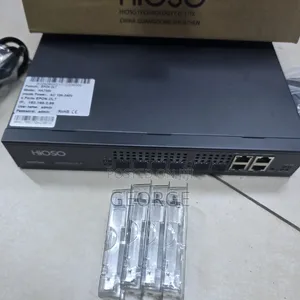 HiOSO 4-Port EPON OLT 256 ONU FTTH Fiber Optic