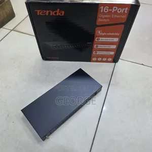 Tenda TEG1016M Swichi ya Kompyuta ya Gigabit yenye Bandari 16