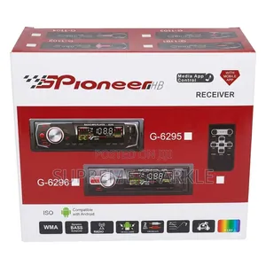 Redio ya Gari Pioneer MP3 Player HB G-6295 USB/SD/AUX