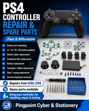 Huduma za Kukarabati Padi za PS4 Kuanzia KSh 250