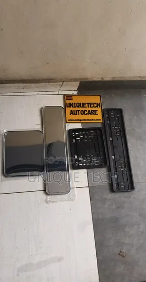 Universal Number Plate Holder, Plastic or Metallic