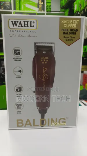 Wahl Balding Clipper 0.5mm Mashine ya Kunyoa Nywele Kitaalamu