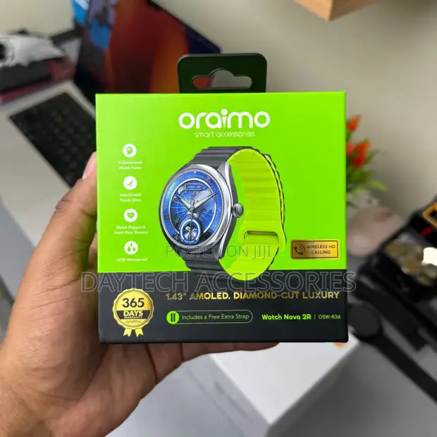 Oraimo Watch Nova 2R 1.43" AMOLED Smart Watch - 1