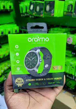 Oraimo Watch 6R 1.39'' Saa Mahiri Isiyokwaruzika IP68