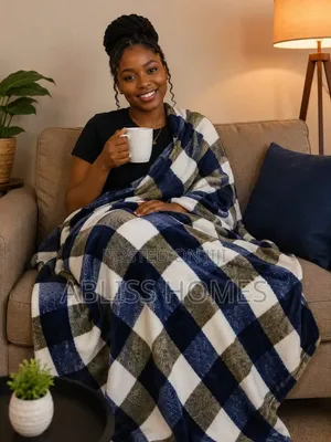 Blanketi ya Manyoya Laini ya Kifahari