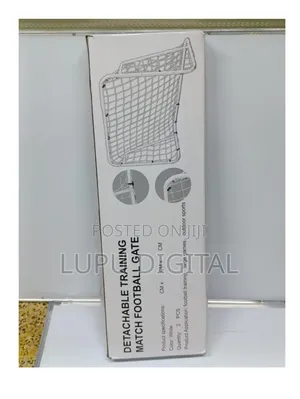 Bodyfit Twin Soccer Goal Post Pair