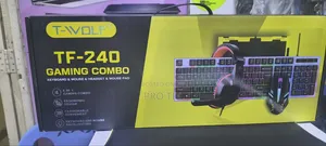 T Wolf TF-240 Gaming Keyboard 4-in-1 Combo