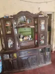 Used Wooden Wall Unit - 1